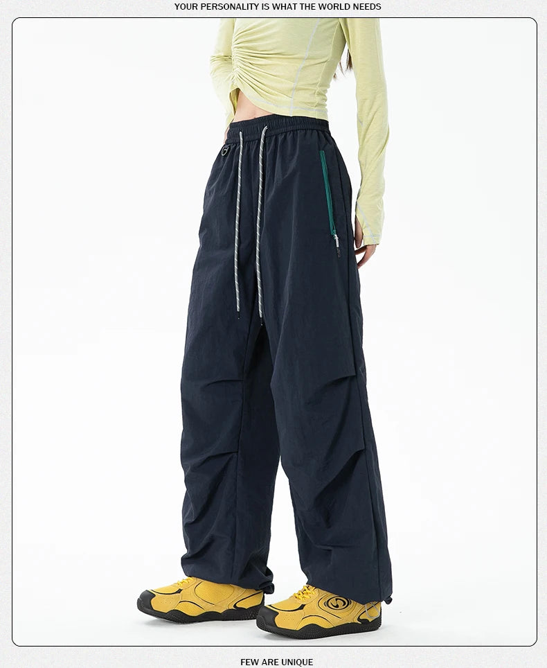Pantalon de randonnée imperméable pour femmes, pantalon de parachutiste pour Sports de plein air, taille élastique, pantalon de Camping, solide, cyclisme, pêche, automne