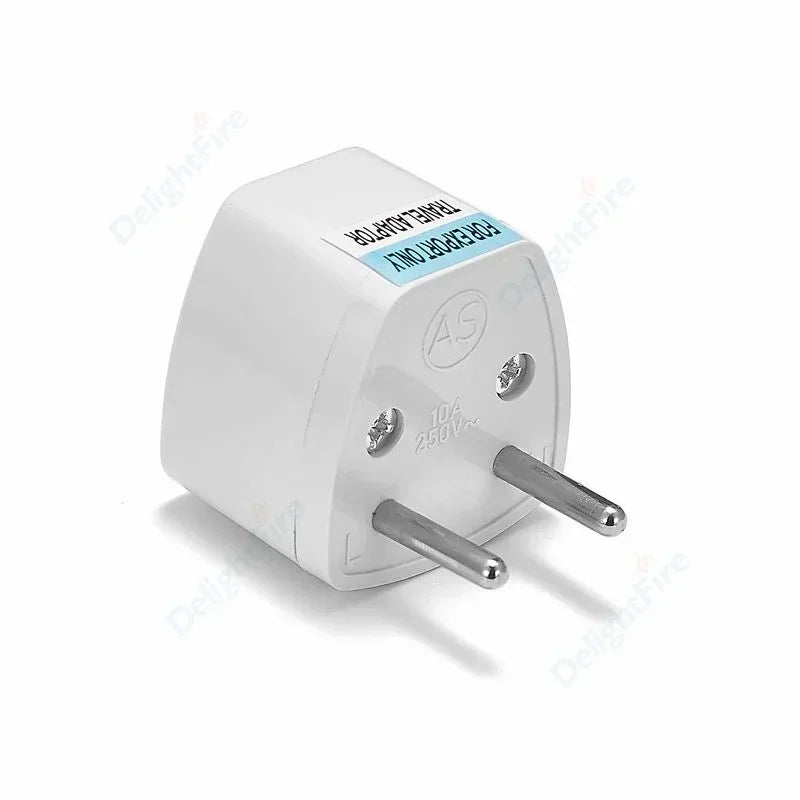 Universal Multi-function KR AU UK US to EU Power Plug Adapter Type E/F France Spain Travel AC Adapter Socket