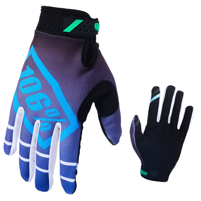 Gants de moto avec support d'écran tactile pour hommes et femmes, sports de plein air, tout-terrain, descente, VTT, DH, MX, VTT
