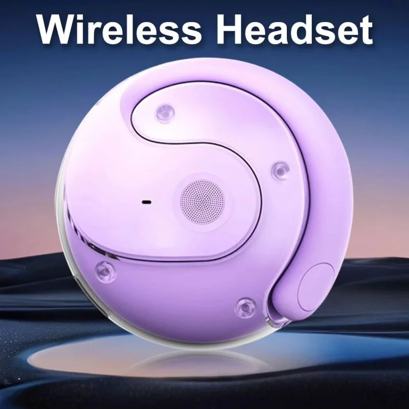 Casque à Conduction Osseuse Bluetooth — Oreille Ouverte, Sport, Suppression Bruit, Sans Fil