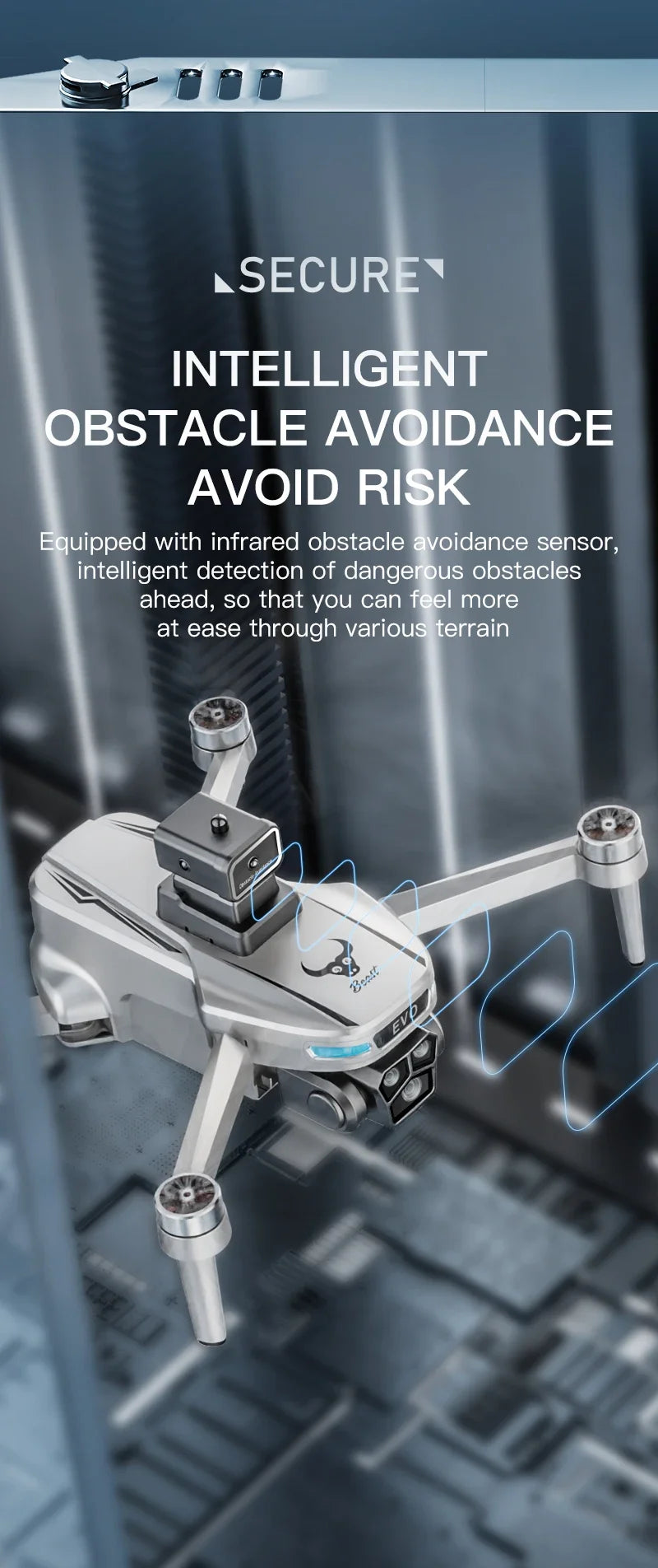 Dron profesional Lenovo SG901 MAX GPS 8K aéreo HD con evasión de obstáculos, control remoto de pantalla grande, dron plegable sin escobillas