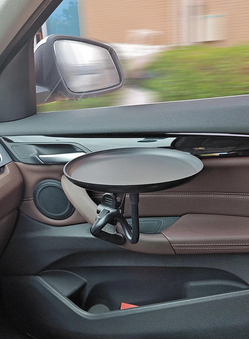 Porte-boissons polyvalent pour voiture, voyage, repas, escalade ronde pour la nourriture, les boissons et le téléphone, parfait pour les voyages en voiture, polyvalent