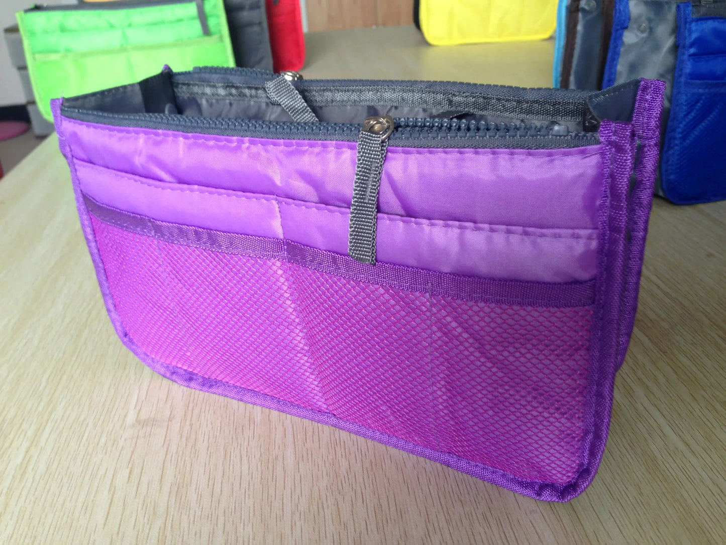 Sac Cosmétique Nylon Voyage Femme — Organisateur Maquillage Pliable Grande Capacité