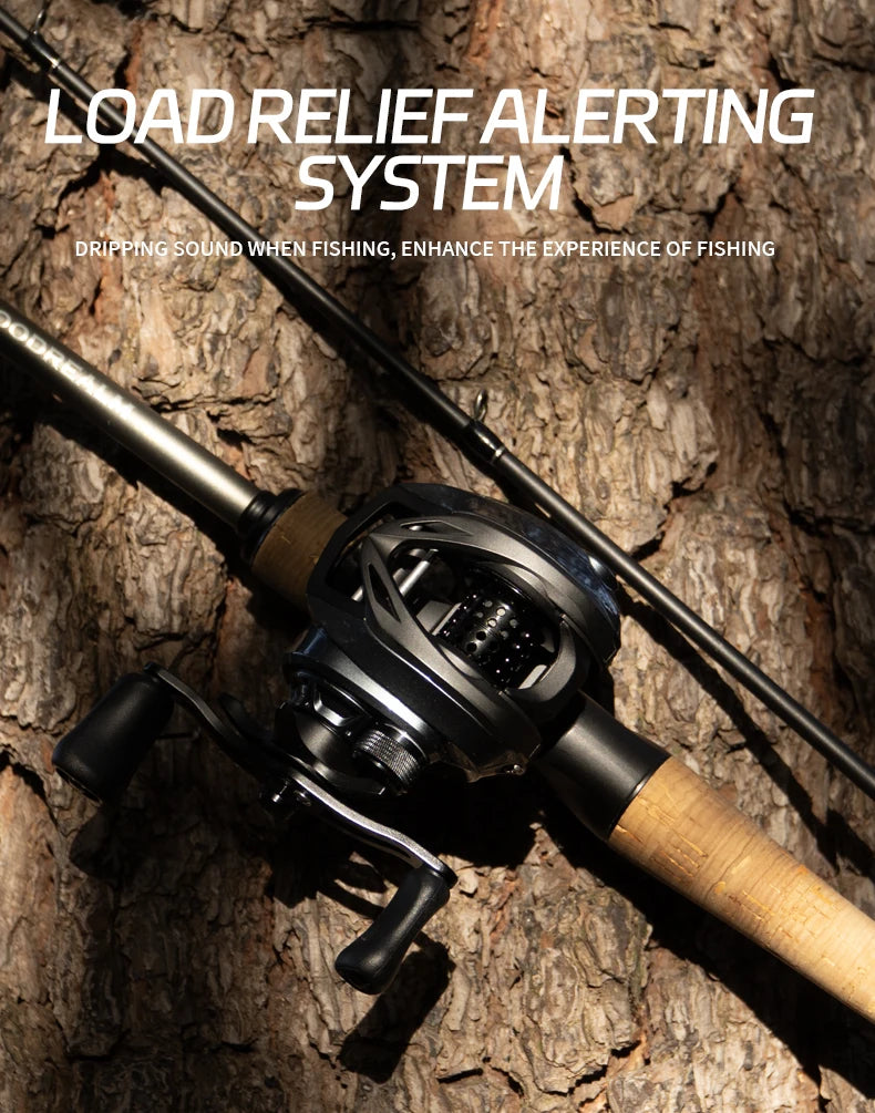 DEUKIO nouvelles roues de pêche à courant continu moulinets de Baitcasting électriques à la carpe 6 + 1BB 7.1:1 rapport de vitesse moulinets de coulée d'eau salée