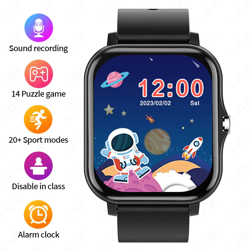 Nuevo reloj inteligente para niños con 20 modos deportivos, podómetro, monitor de sueño, reloj deportivo para niños, regalo de cumpleaños, juguete de regalo para niñas y niños