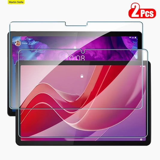 Protecteur d'écran en verre trempé pour tablette 10-11 pouces — 2 pièces, compatible Tab M10 Plus, M11, P11 Pro