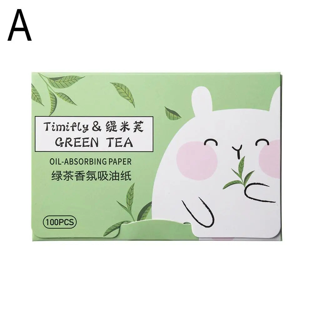 100 Pcs New Oil Blotting Paper Facial Portable Wipes Face Cleaner Oil Control Face Cleaning Tools Oil Absorbing