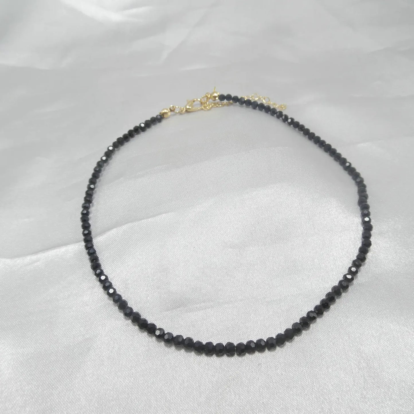 Collar corto de perlas negras sencillas para mujer, marca de moda, gargantilla para damas, joyería de fiesta