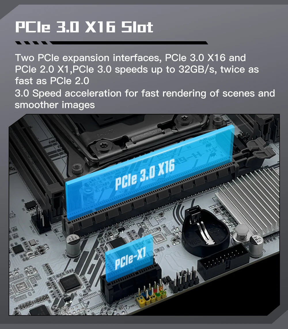 Kit de carte mère MACHINIST White X99, processeur Xeon E5 2640 V4 LGA 2011-3 en option, DDR4 2*8G = 16GB RAM NVME/SATA M.2 PR9-H Combo