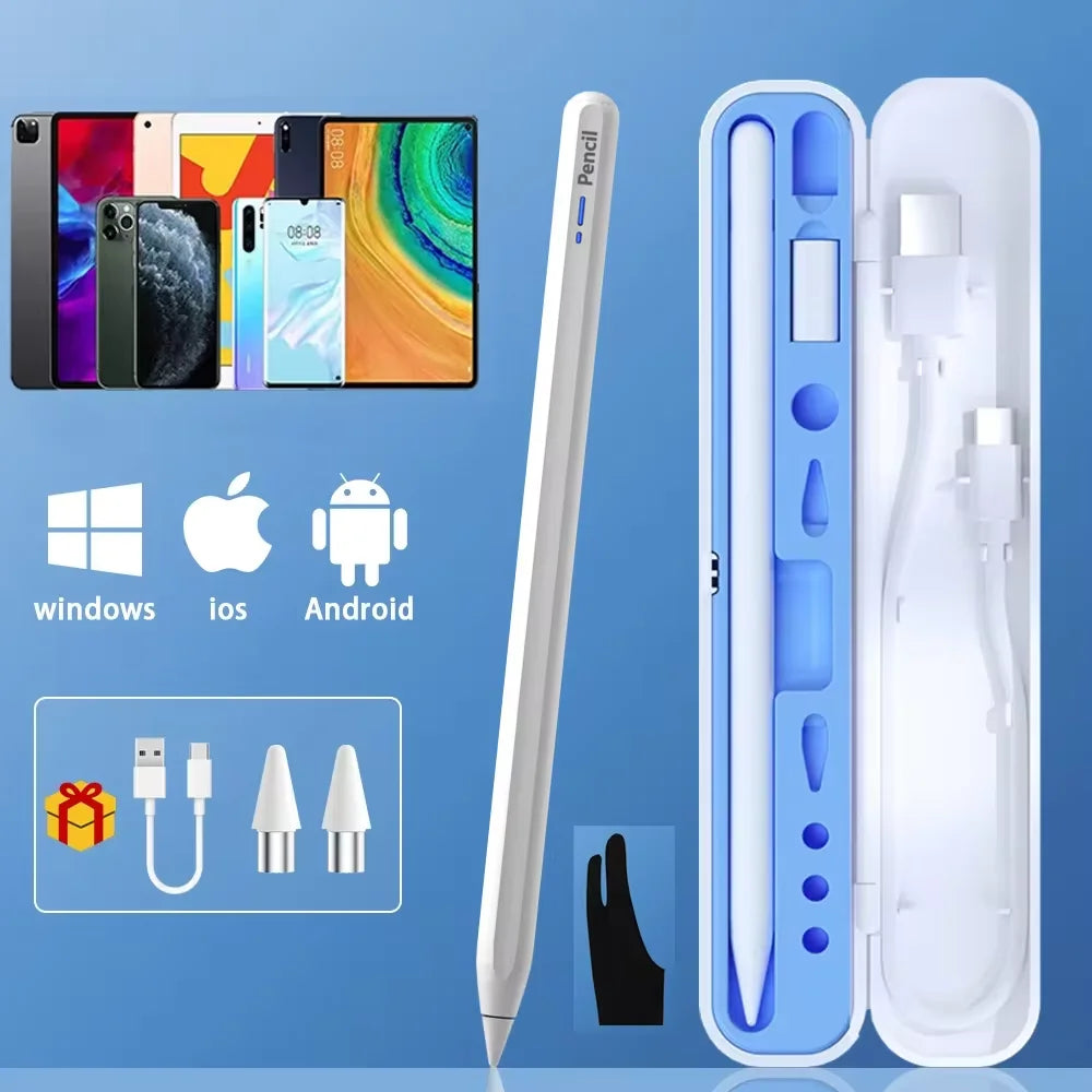 Stylet Universel pour Tablette & Téléphone — Dessin, Prise de Notes, Compatible Tous Écrans
