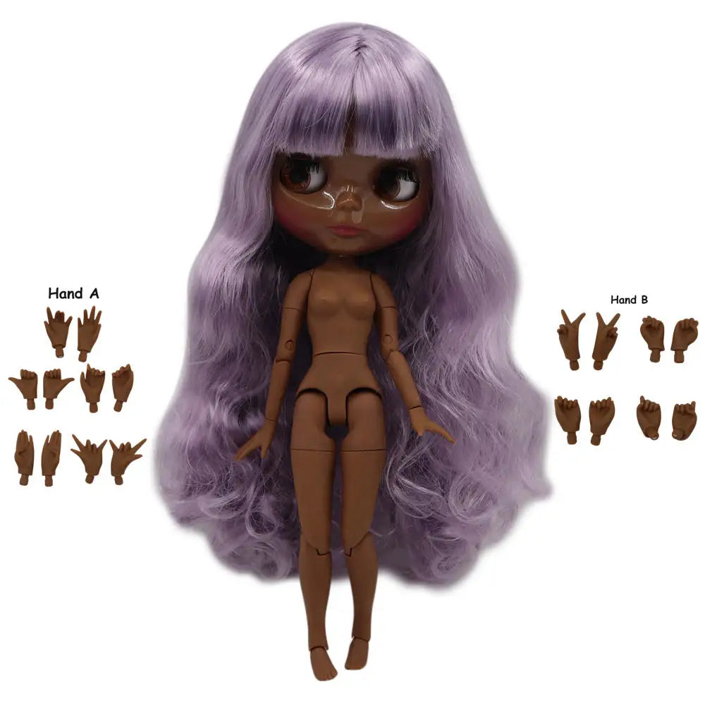 ICY DBS Blyth Muñeca de 1/6 cuerpo articulado DIY BJD juguetes de moda muñecas niña regalo oferta especial en venta con set de manos A y B
