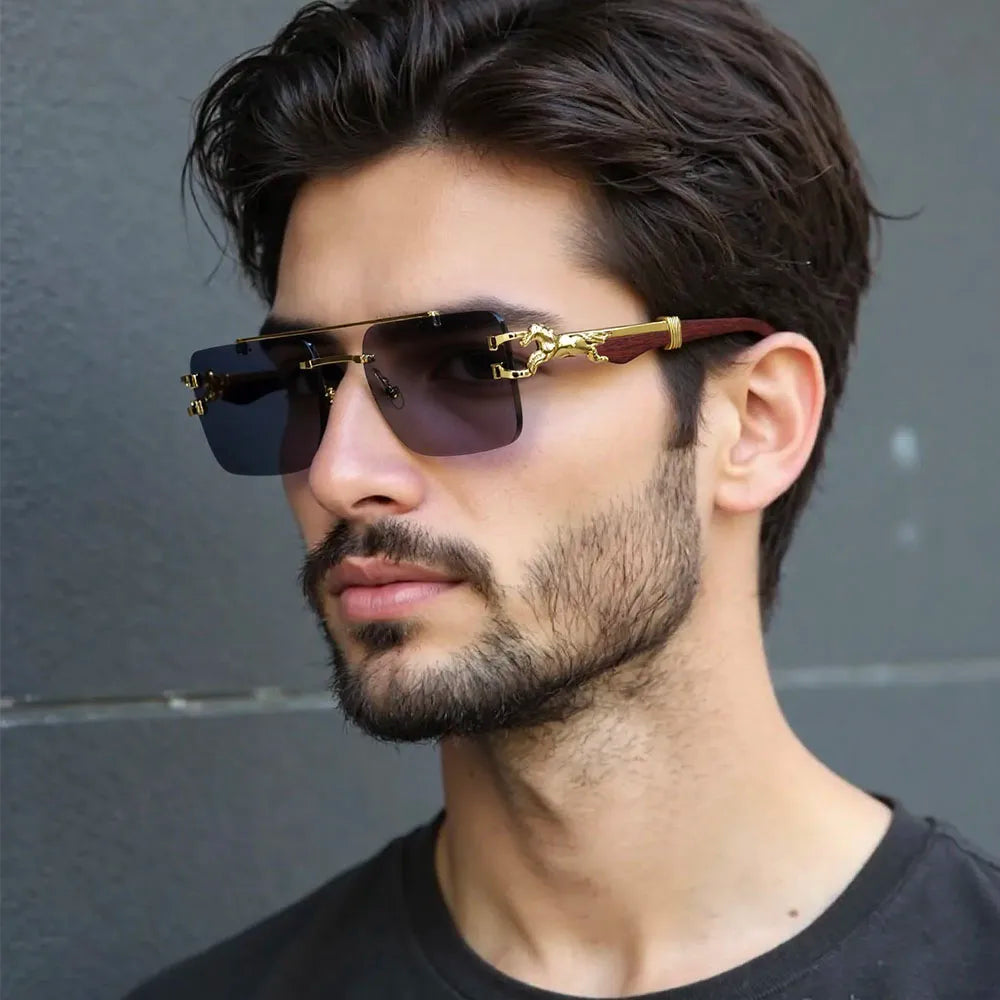 Gafas de sol de hombre 2025 de estilo vintage, gafas de sol cuadradas de mujer, envío gratis, gafas de sol de lujo, Gafas De Sol Hombre, Lunette Soleil Femme