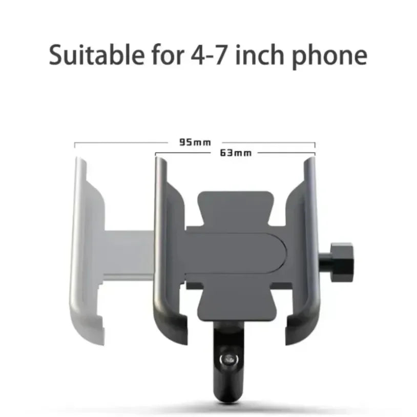 Support de Navigation GPS pour moto, alliage d'aluminium, support de téléphone portable pour vélo, spécial moto, vélo, équitation, support pour Smartphone