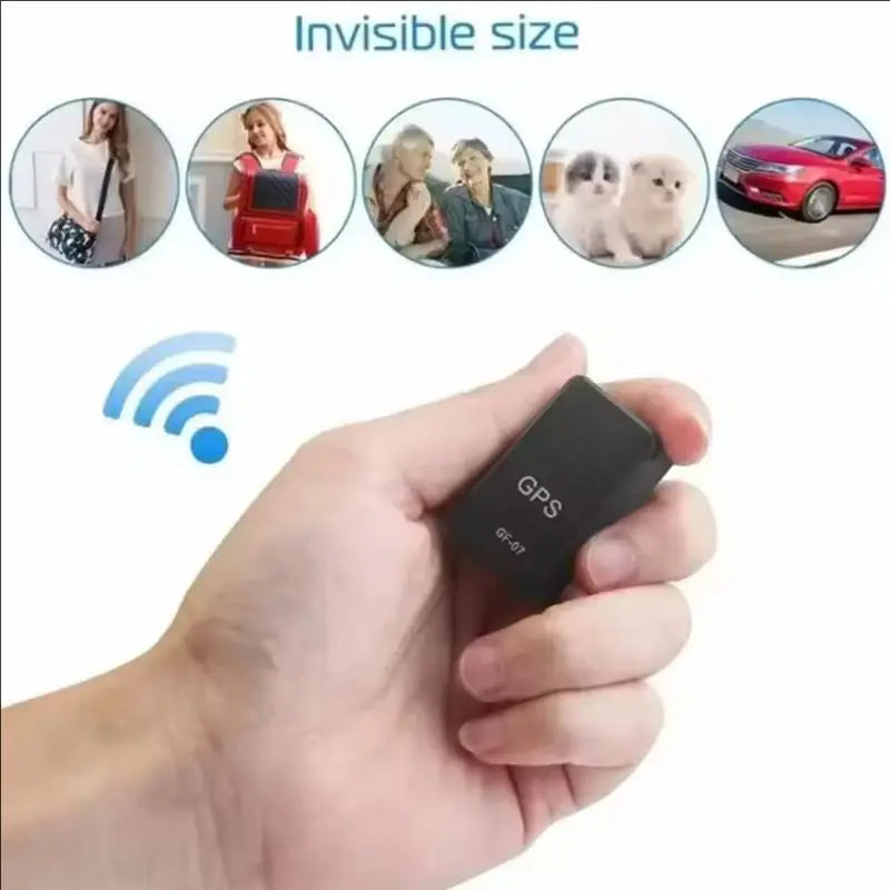 Mini traceur GPS de voiture Gf07, dispositif de suivi GPS en temps réel, positionneur magnétique avec message SIM, antivol, localisateur GPS quotidien