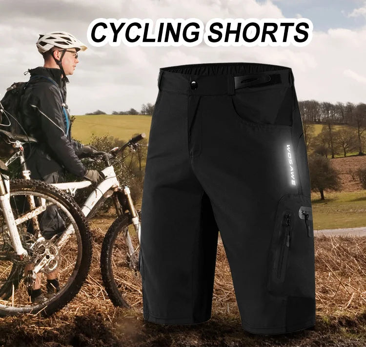 Shorts motocross course moto — VTT, descente, vélo, été, pantalons courts
