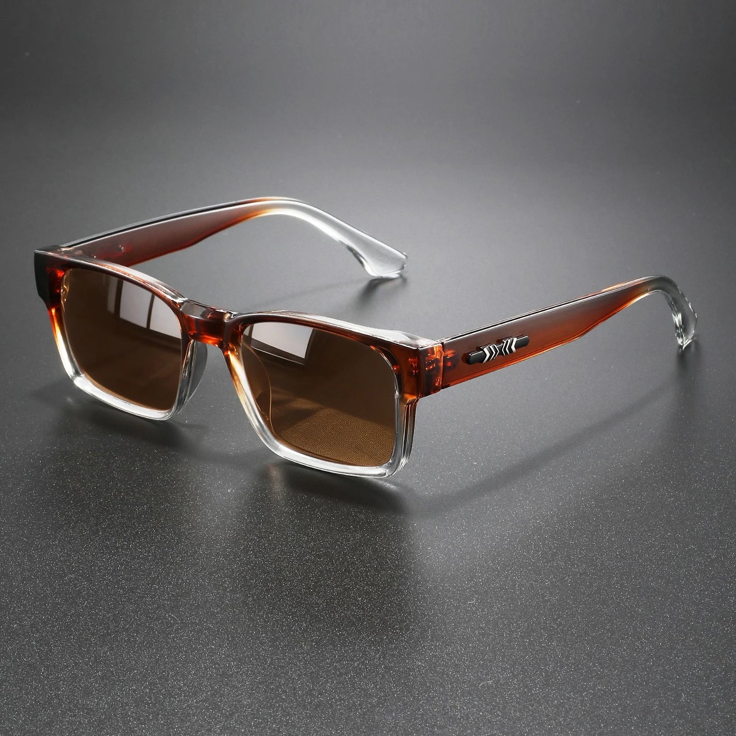 Retro Punk Sunglasses - Protective Square Frame, UV400 Unisex for Outdoor Adventures and Casual Style