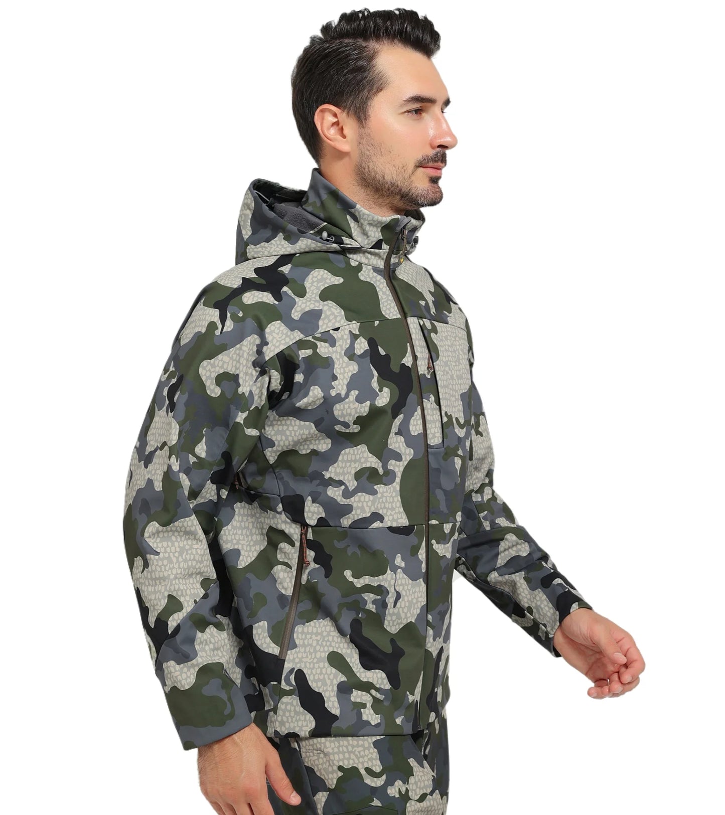 Jetstream – veste de chasse polaire 3 en 1 pour hommes, coupe-vent, imperméable, respirante, légère, fonctionnelle, perméable à la vapeur