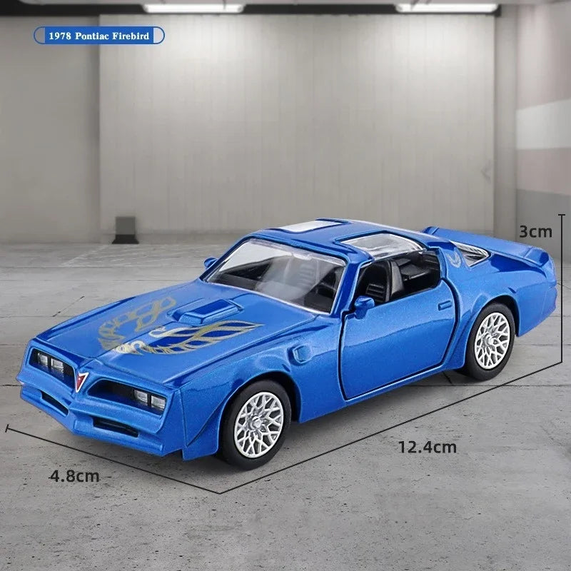 Modèle de voiture de sport classique 1:36 en alliage — moulé sous pression, miniature, collection, cadeau