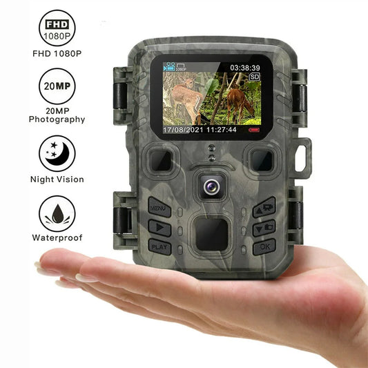 Caméra de chasse sans fil Suntekcam 20MP 1080P, vision nocturne extérieure, étanche IP65, piège photo Mini301 pour la faune