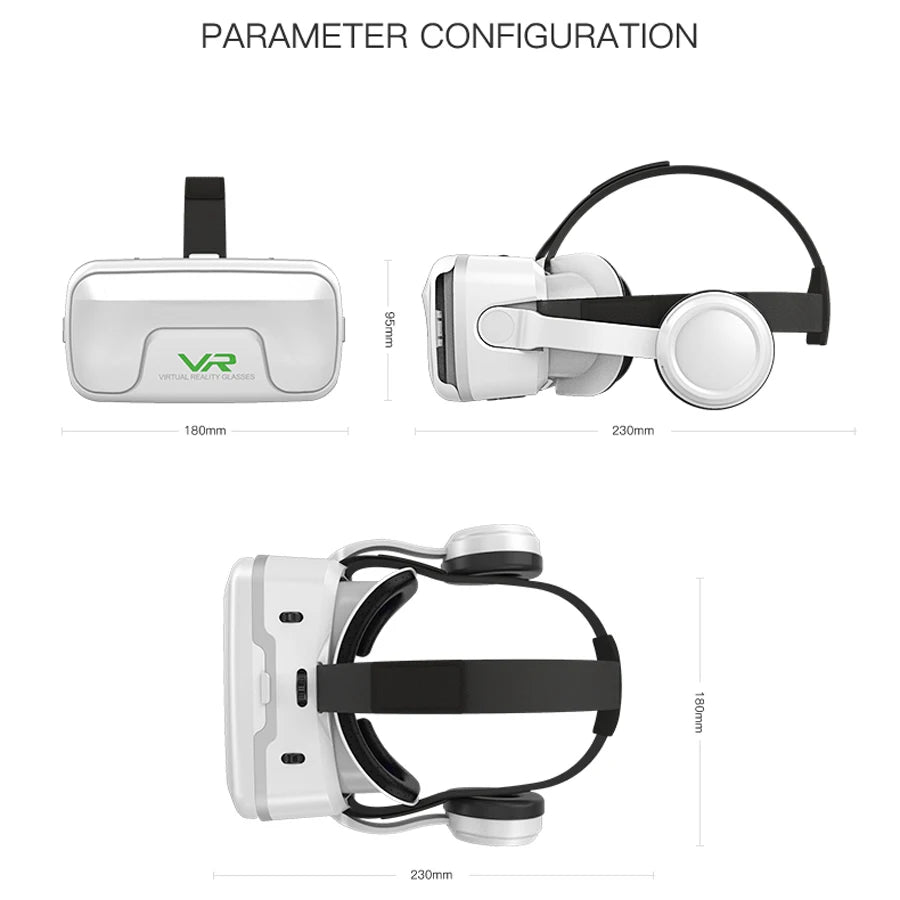 VR Shinecon 10.0 3D Headset Virtual Reality Glasses for Smartphone Smart Phone Goggles Viar Headset Video Game Binoculars