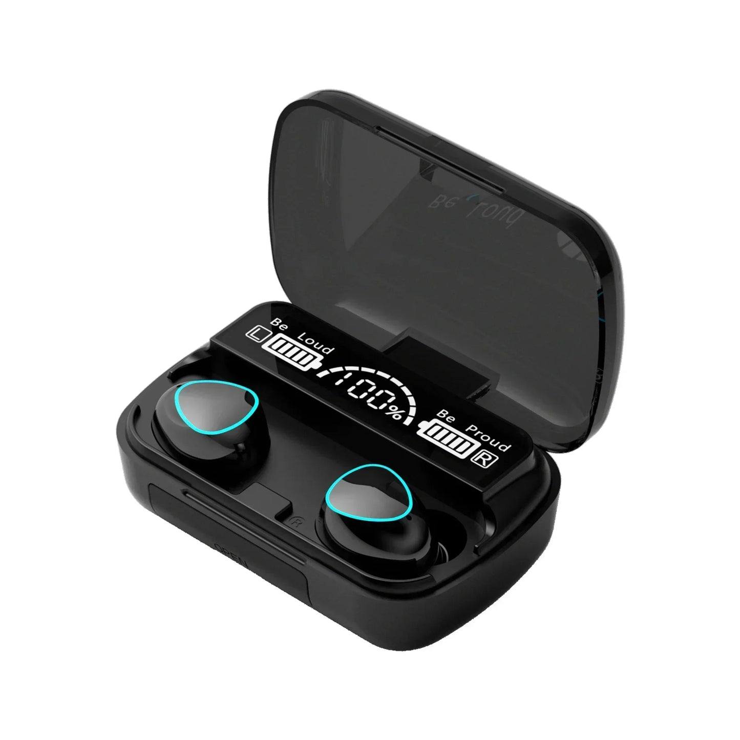 Auriculares inalámbricos con cancelación de ruido originales M10 - Auriculares Bluetooth con micrófono, sonido estéreo y altavoz para deportes