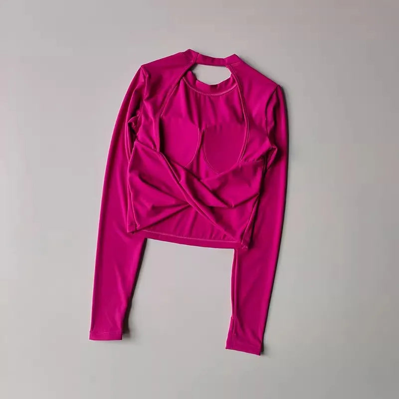 Top de tirantes deportivo sexy para mujer, con almohadillas para el pecho, esmalte cubierto, secado rápido, yoga adelgazante, top ajustado, ropa