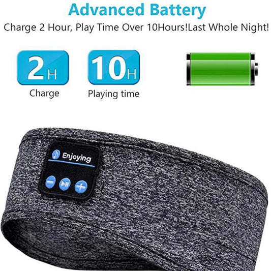 Bluetooth Wireless Headphones, Sleep Headband, Music Headset, Soft, Elastic, Comfortable, Sports Headband, Music Headset