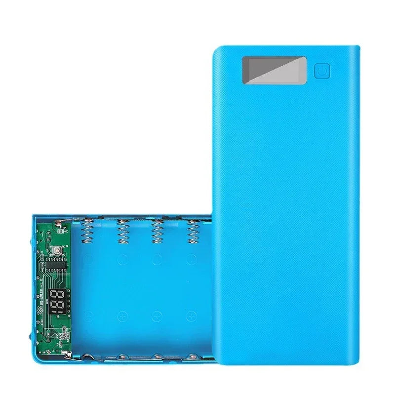 Boîtier de rangement pour batteries 8/10*18650 sans soudure, double USB, étui de batterie externe DIY, support de batterie 8/10*18650, chargeurs rapides PD