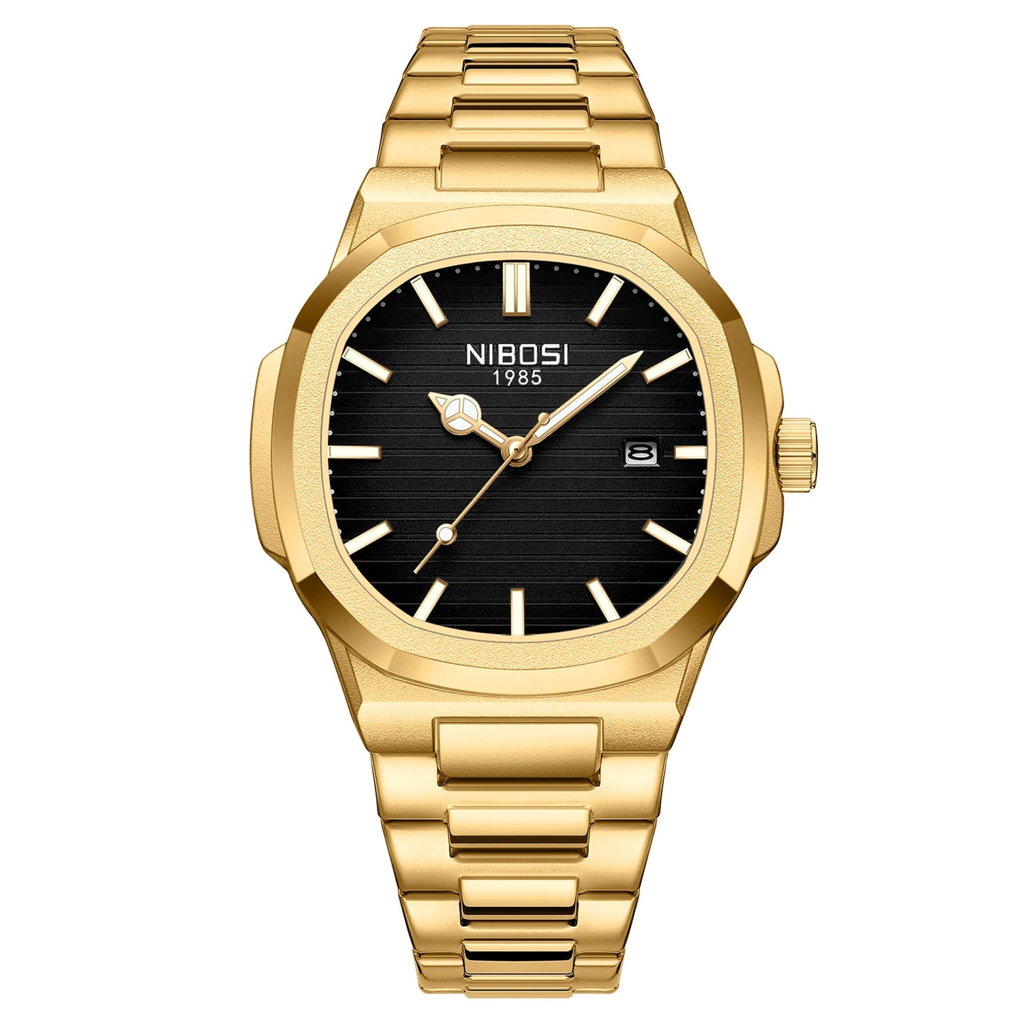 2025 nuevos relojes de cuarzo de lujo para hombre, relojes de pulsera impermeables 30M con fecha automática, reloj de acero inoxidable para hombre, cronógrafo deportivo, reloj para hombre