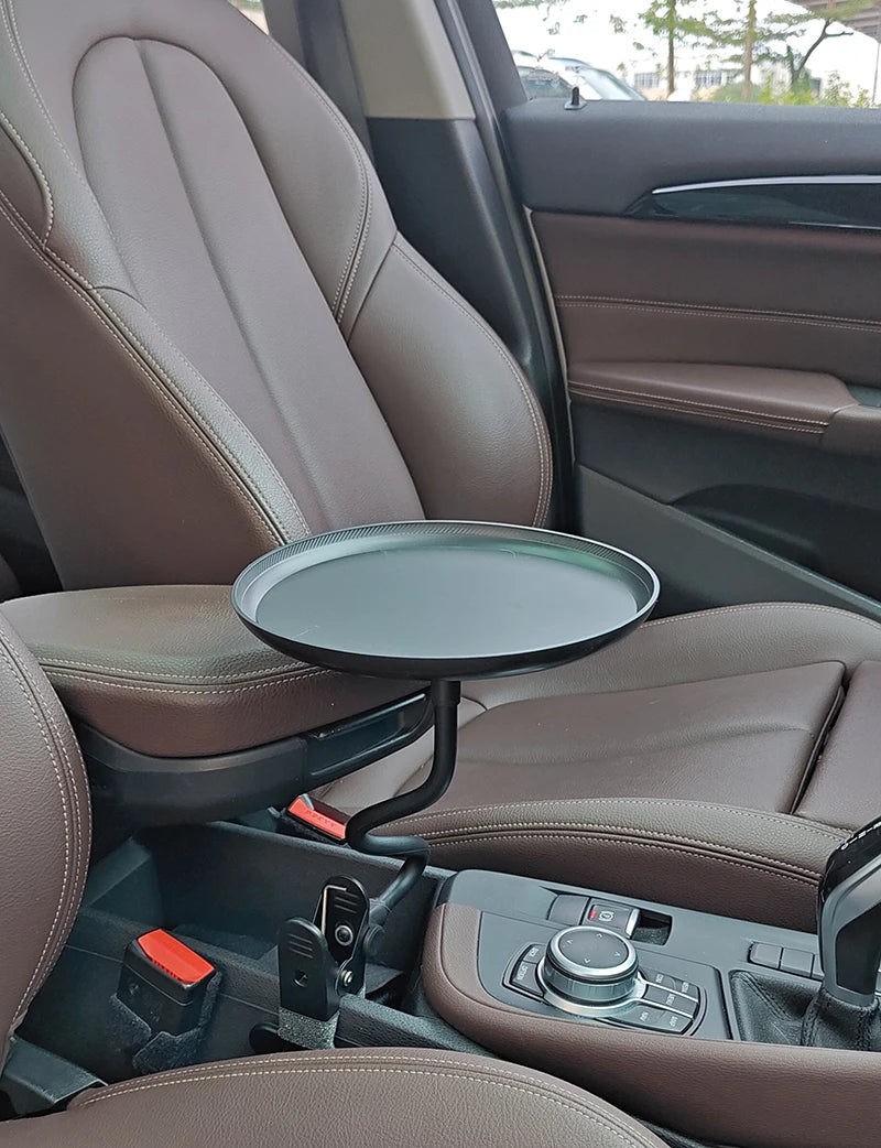 Porte-boissons polyvalent pour voiture, voyage, repas, escalade ronde pour la nourriture, les boissons et le téléphone, parfait pour les voyages en voiture, polyvalent