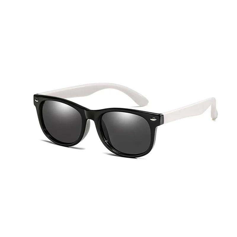 RUISIMO Gafas de sol polarizadas TR90 para niños y niñas, gafas de sol de silicona, gafas de seguridad, regalo para niños, bebés, gafas UV400