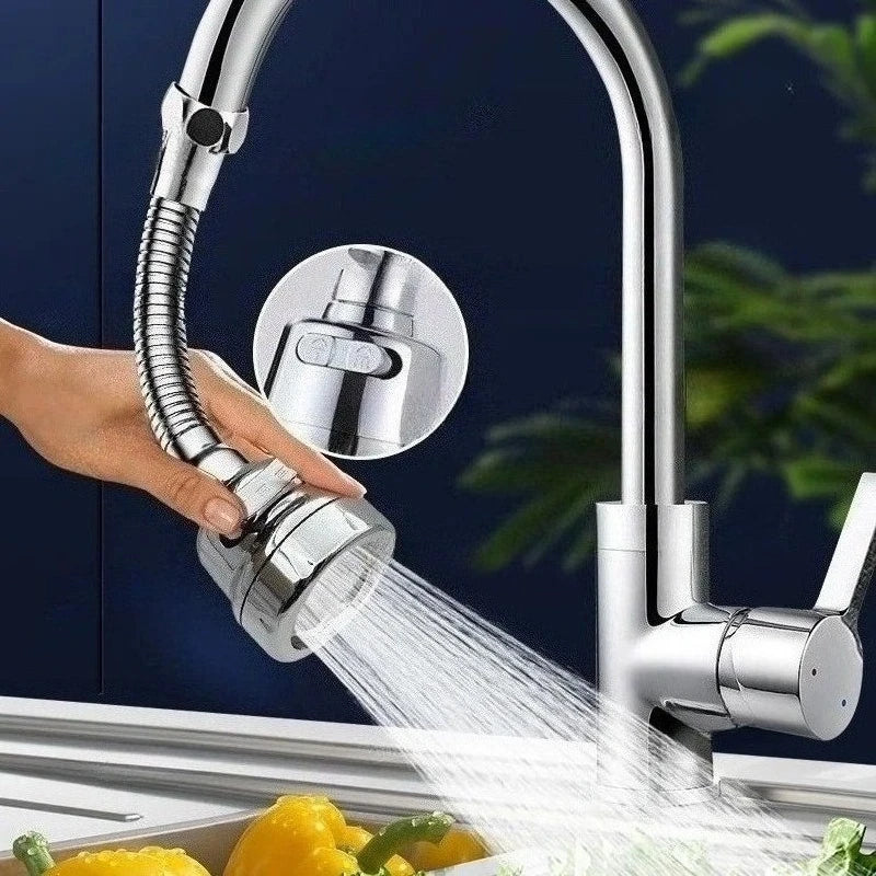 Extension de robinet rotative à 360 degrés, 2/3 modes, économie d'eau, adaptateur de buse de barboteur pour cuisine et salle de bains, accessoires de robinetterie de maison