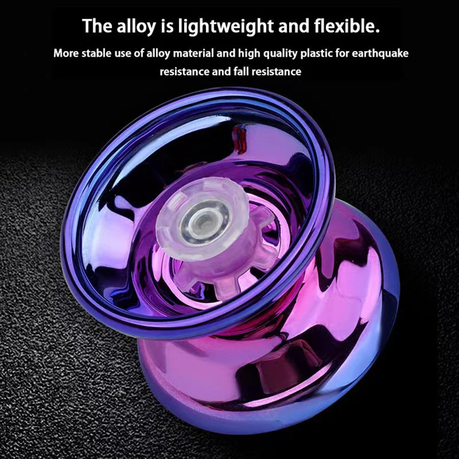 Balle Yoyo professionnelle en aluminium et métal — enfants, débutants, compétitif, adultes, accessoires
