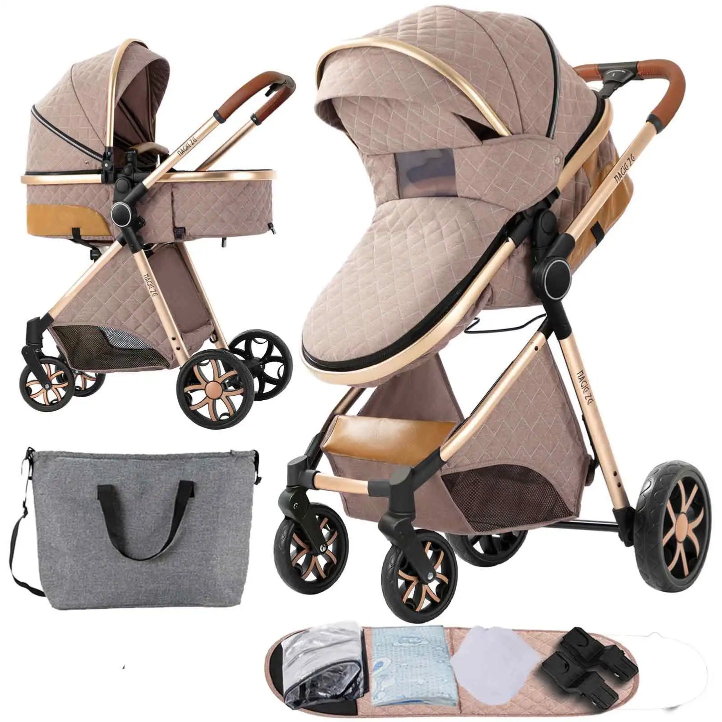 Cochecito, cochecito de bebé, accesorios para bebés, cochecito 2 en 1, artículos para recién nacidos, carrito de bebé, capazo, cochecitos de bebé de cuatro ruedas
