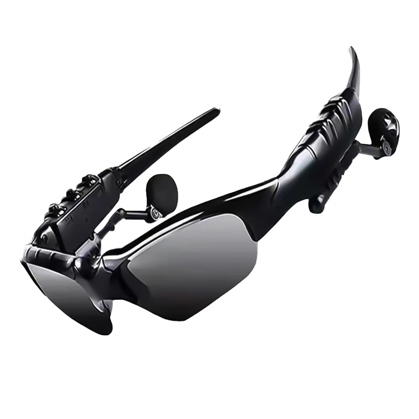 Lunettes de soleil de sport stéréo sans fil Bluetooth 5.0 avec écouteurs intégrés pour le cyclisme, la conduite et l'écoute MP3, polarisées