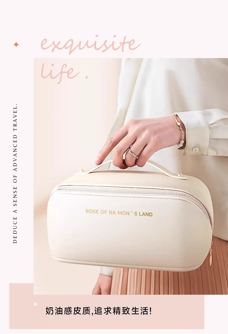 Organisateur de Maquillage Femme — Trousse de Toilette, Sac Cosmétiques Voyage