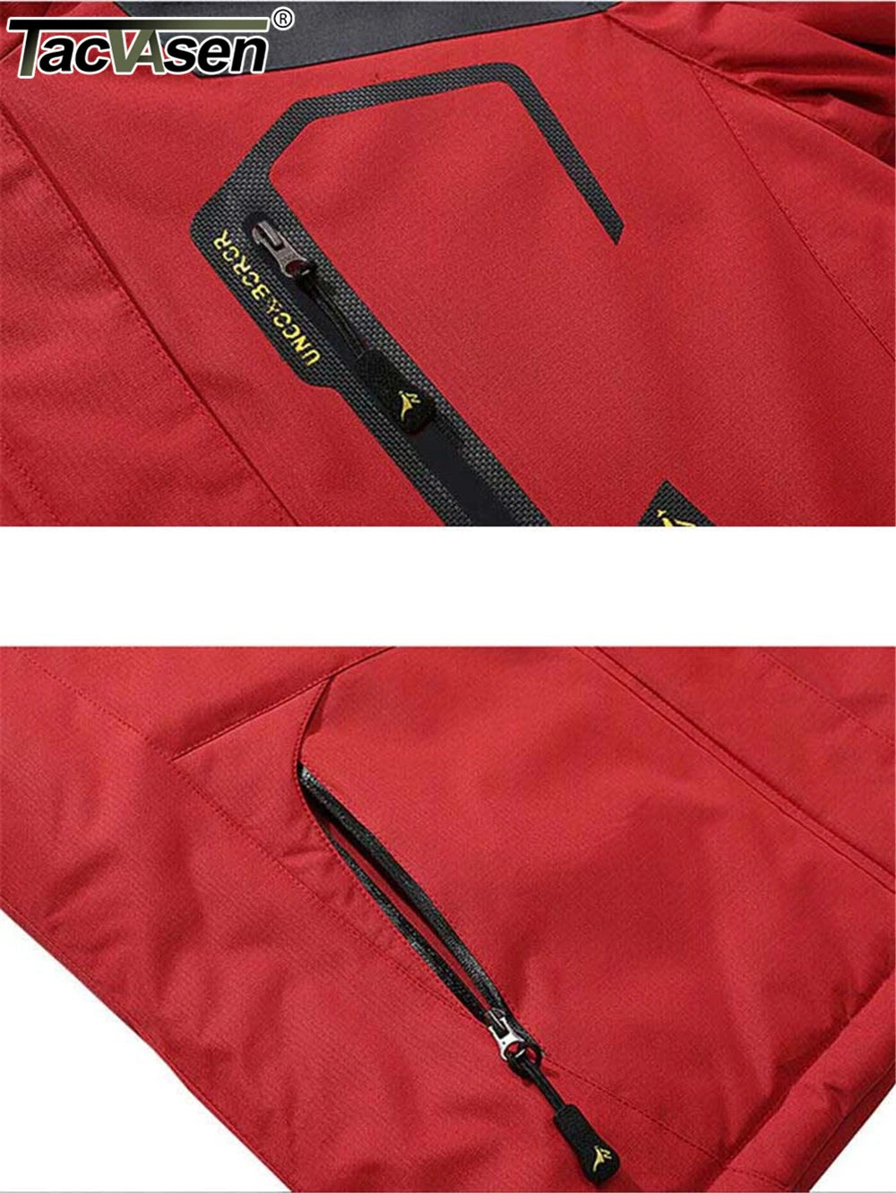 Veste Montagne Polaire Homme — Randonnée Capuche Amovible Ski Snowboard Parka