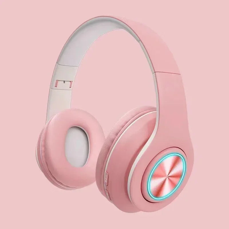 Auriculares de sauna Bluetooth plegables con micrófono, auriculares inalámbricos, estéreo, soporte para tarjeta TF, FM, Xiaomi, iPhone, teléfono Samsung