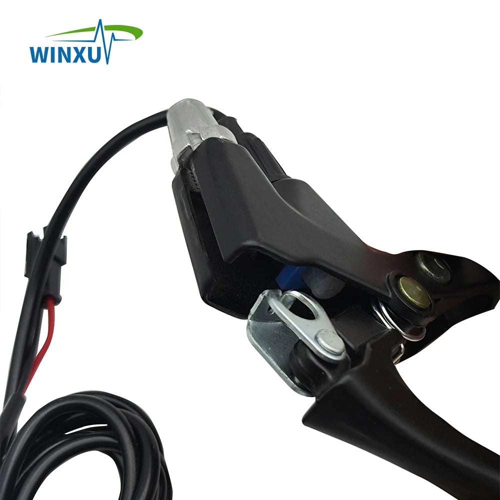 Freno de bicicleta eléctrica, apagado electrónico, nivel alto/bajo, maneta de freno mecánica para patinete eléctrico, bicicleta eléctrica