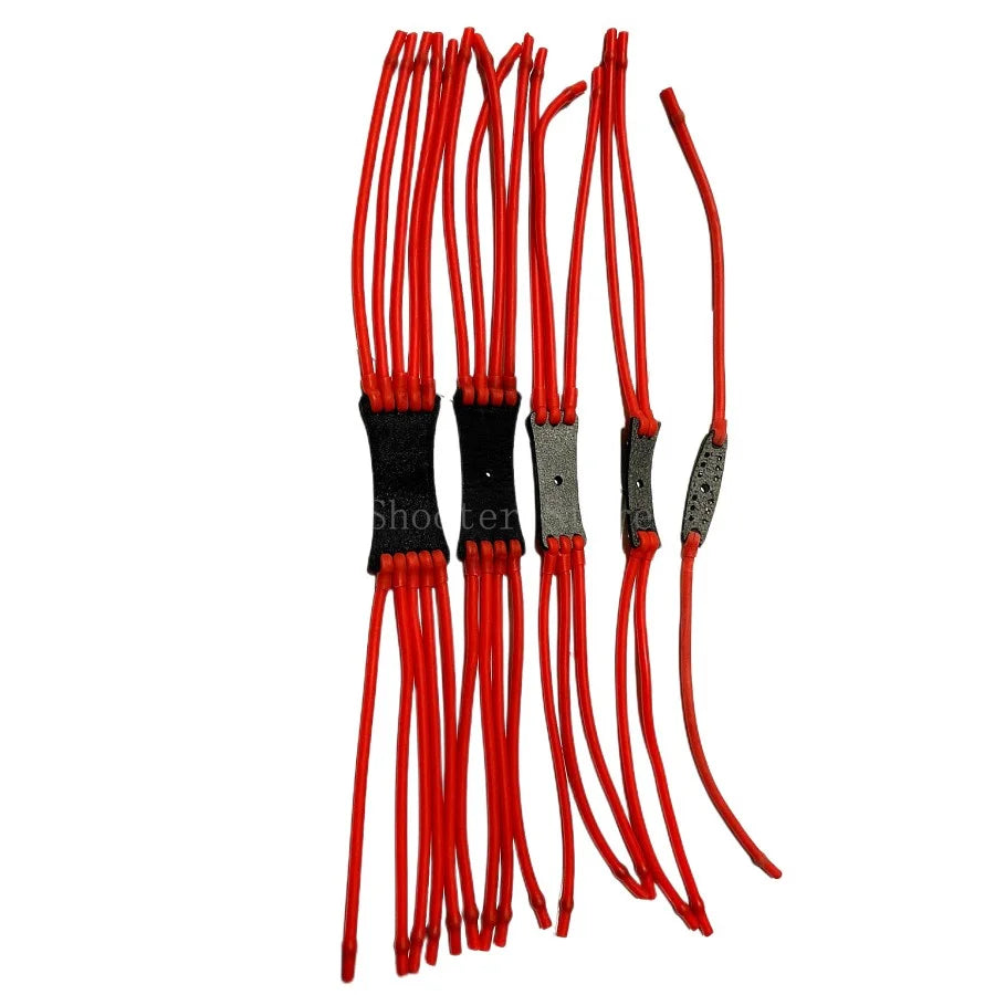 Fronde bande élastique en cuir élastique Latex puissant catapulte remplacement chasse en plein air tir Tube fronde élastique