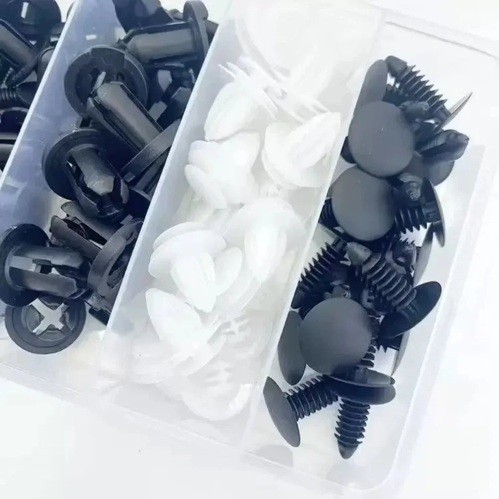 New Automatic Fastening Clips, Mixed Retainer Pin for Car Body, Rivet, Bumper Door Trim Panel Fastener Kit, Car Clips Retainer Tools