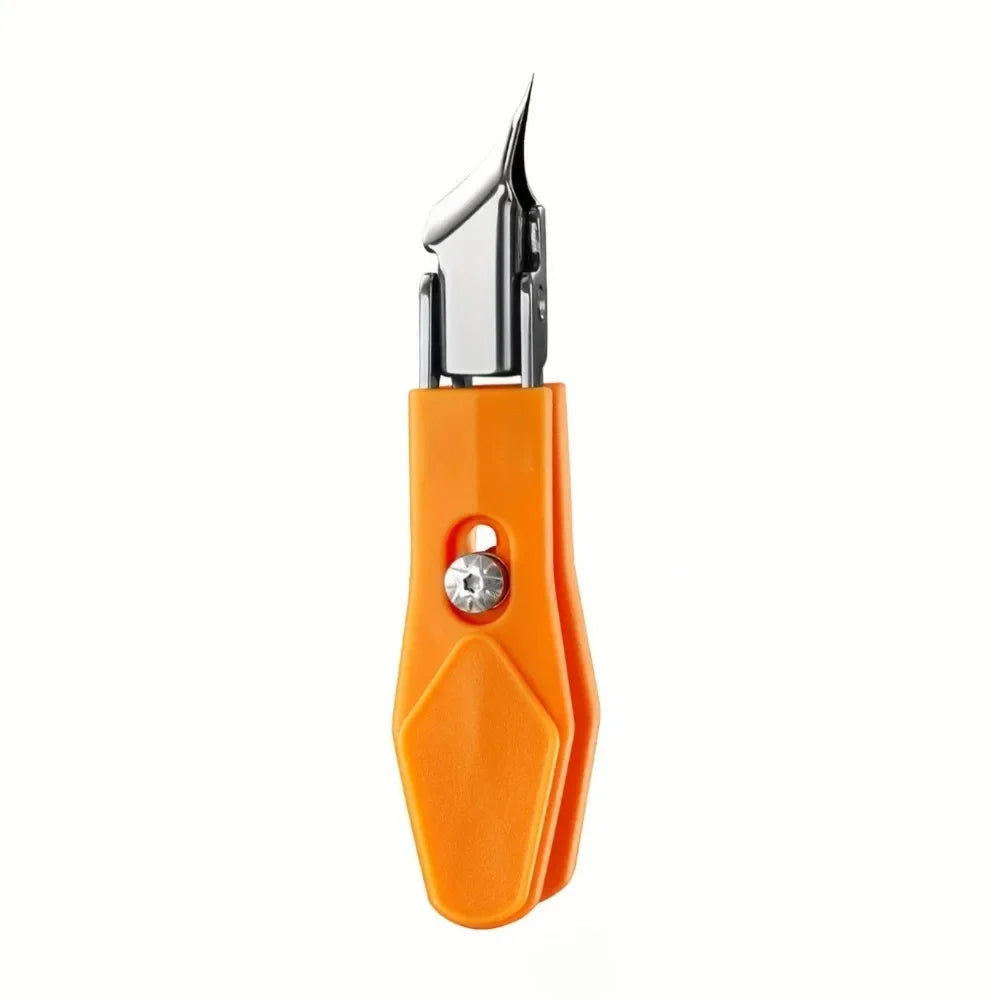 25 °   Coupe-ongles à bord incliné, large ouverture en acier inoxydable, outils professionnels pour ongles incarnés, bec d'aigle, coupe-ongles obliques