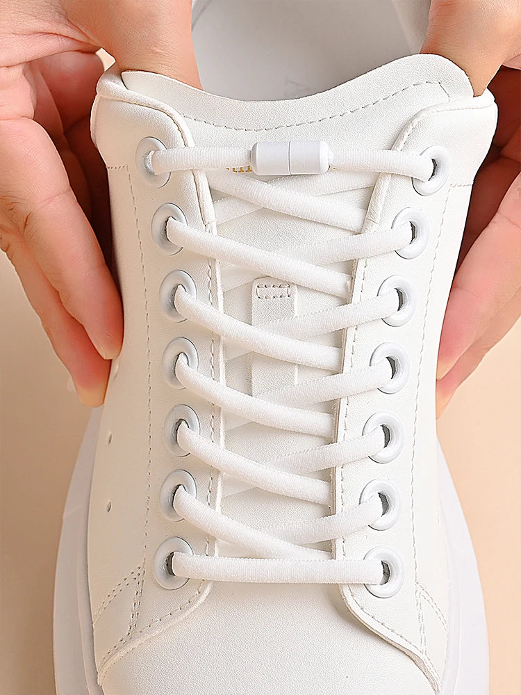 Lacets de chaussures élastiques pour enfants et adultes