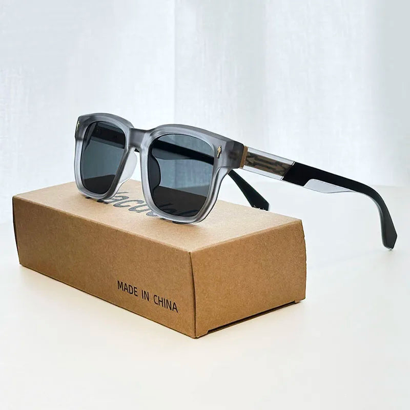 2025 Vintage Sunglasses Men Holiday Square Sunglasses Women Trendy Retro Eyewear Women Sunglasses Gafas De Sol Hombre