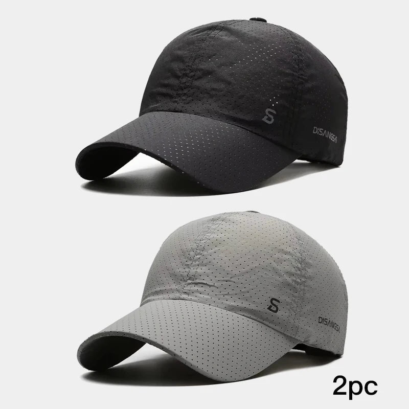 Casquette de course pour hommes, Design Original, fine, séchage rapide, respirant, langue de canard, plein air, soleil, pêche d'été, casquette de Baseball
