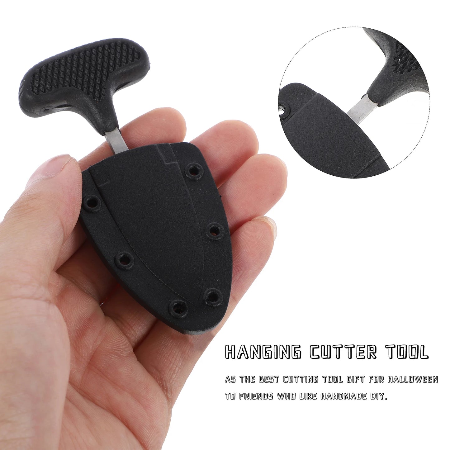 Coupe-collier multifonctionnel, coupe-câble de Camping en plein air, couteaux portables, couteau de collier suspendu, couteau de Camping Portable 1/2 pièces