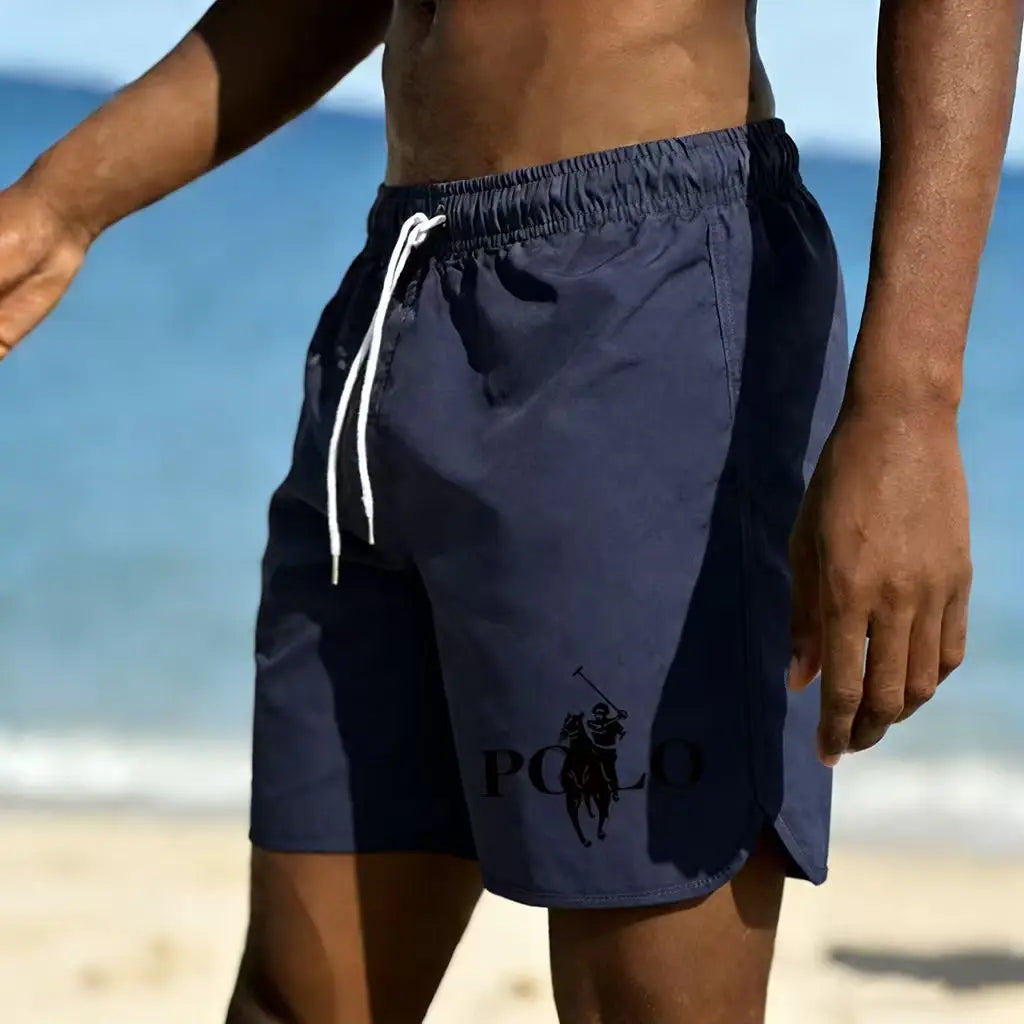 Short de Plage Imprimé Homme — Léger, Respirant, Séchage Rapide, Natation & Vacances