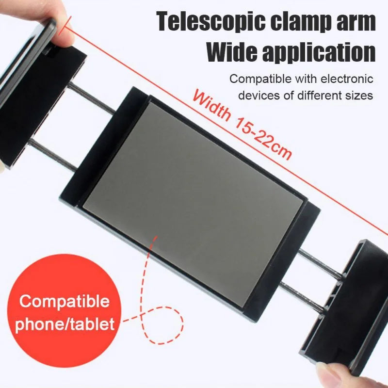 Support de tablette de repos de sauna de voiture, support rotatif à 360 degrés pour iPad, siège arrière automatique, oreiller de voyage portable, support rapide