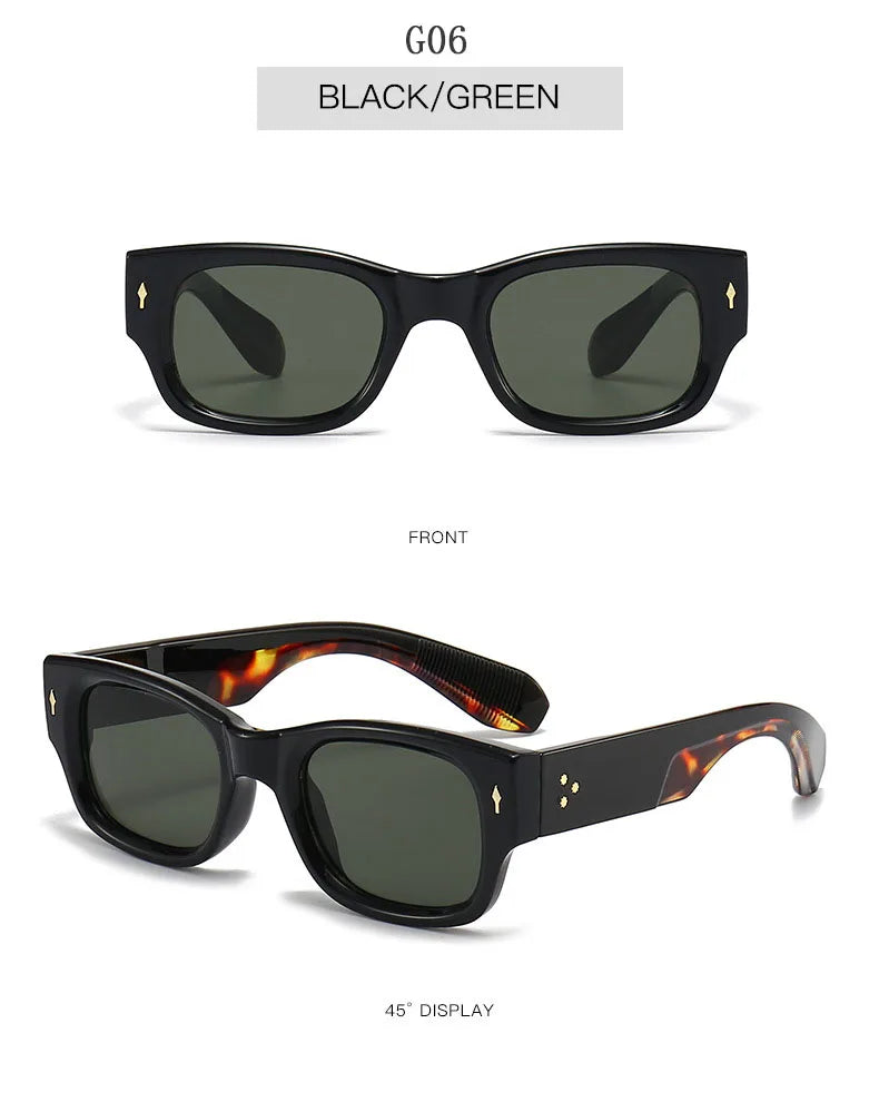 Lunettes de soleil hommes rétro protection solaire — femmes, à la mode, livraison directe, 2025