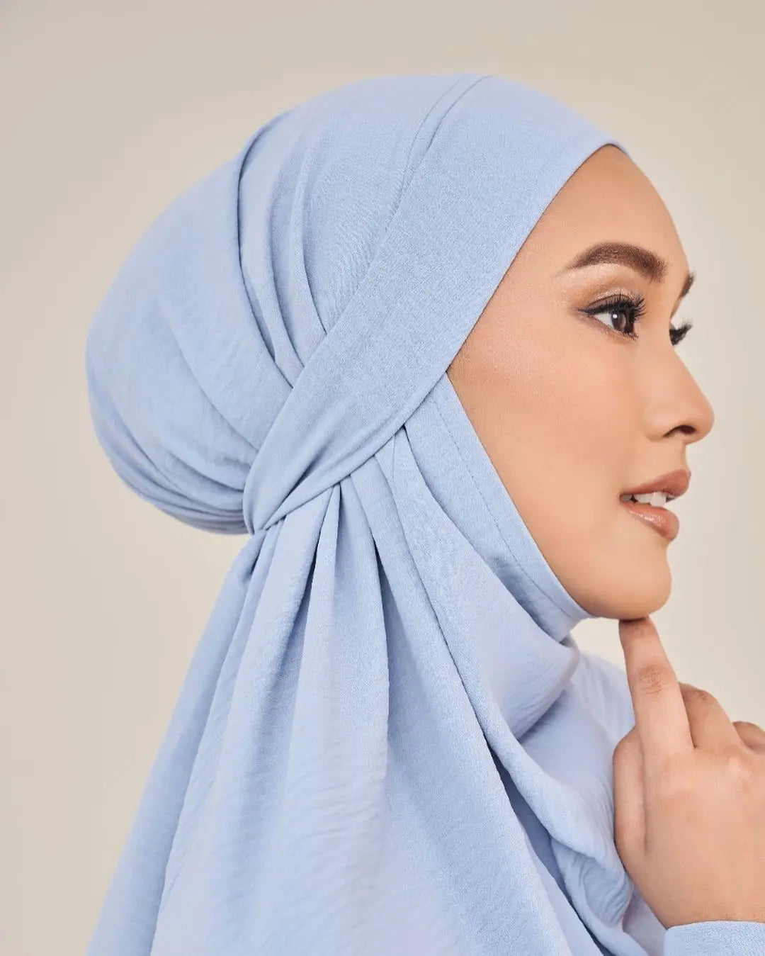 Parure de tête musulmane longue et élégante avec fermeture à nouer, foulard de prière Hijab islamique pour femmes, prêt à porter, Abaya Hijab pour le quotidien